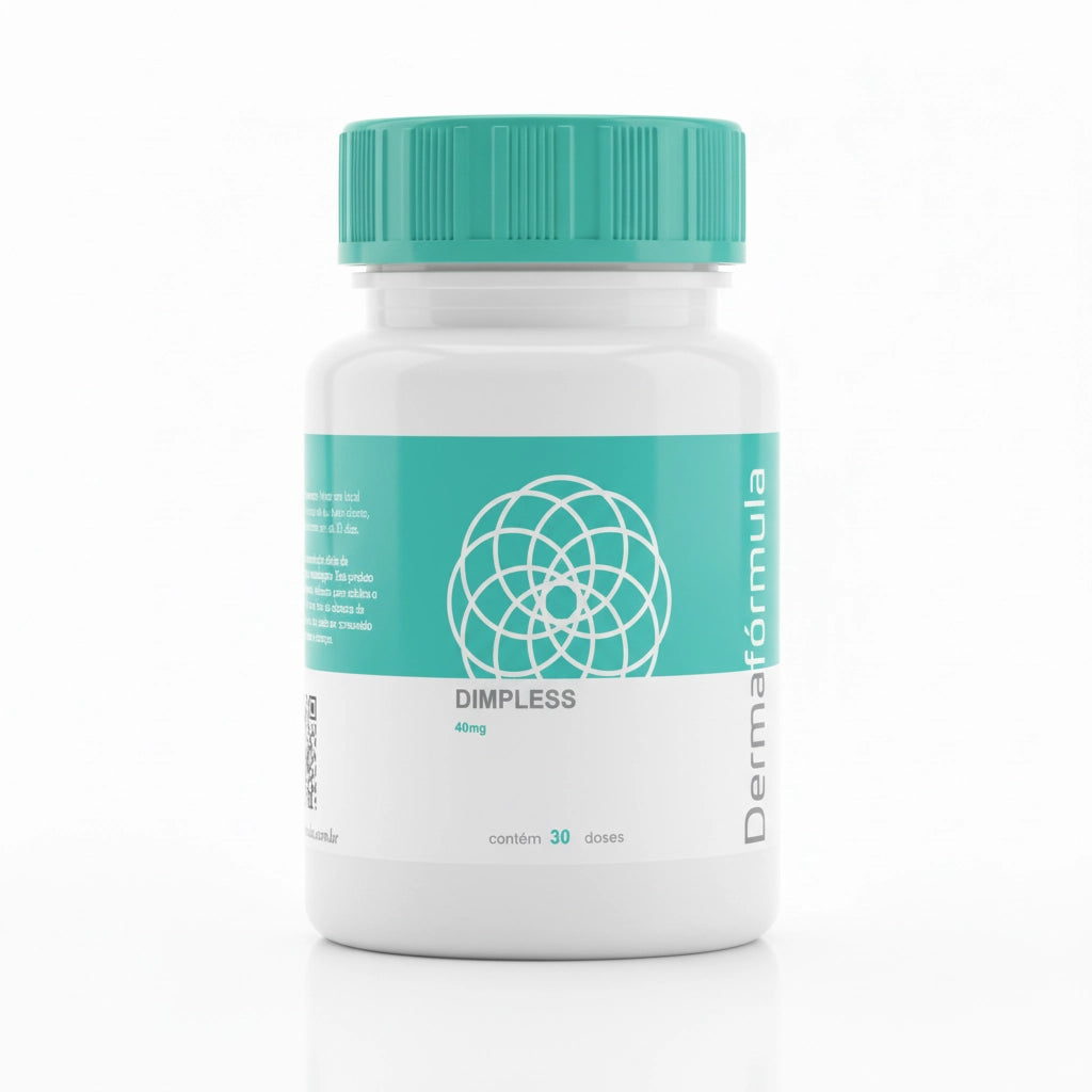 Dimpless 40mg. Redutor de celulite natural e saudável.
Dermafórmula, a melhor farmácia de manipulação de Santos e da Baixada Santista. Bem-estar autoral, saúde sob medida. Ativos selecionados com selo de autenticidade e qualidade garantida e certificada.