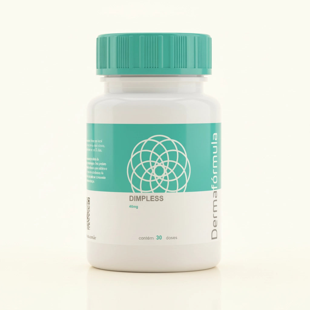 Dimpless 40mg. Redutor de celulite natural e saudável.
Dermafórmula, a melhor farmácia de manipulação de Santos e da Baixada Santista. Bem-estar autoral, saúde sob medida. Ativos selecionados com selo de autenticidade e qualidade garantida e certificada.