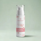 Embalagem do Creme Hidratante Feminino, Delicata Femine, com rótulo descritivo em destaque, manipulado na Dermafórmula Melhor Farmácia de Manipulação na Baixada Santista.