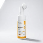 Embalagem da Espuma de Limpeza Facial Vitamina C, fórmula farmacêutica manipulada pela Dermafórmula - Melhor Farmácia de Manipulação em Santos .