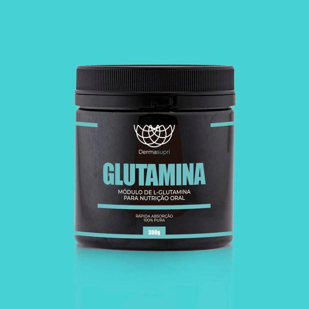 Selo de "100% Pura" e "Rápida Absorção" em destaque no rótulo da Derma Supri Glutamina.
Dermafórmula, a melhor farmácia de manipulação de Santos e da Baixada Santista. Bem-estar autoral, saúde sob medida. Aitvos selecionados com selo de autenticidade e qualidade garantida.