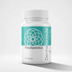 Dermafórmula Melhor Farmácia de Manipulação na Baixada Santista | Frasco do Polivitamínico Farma Magistral, rico complexo de vitaminas e minerais essenciais, como ferro e cálcio.