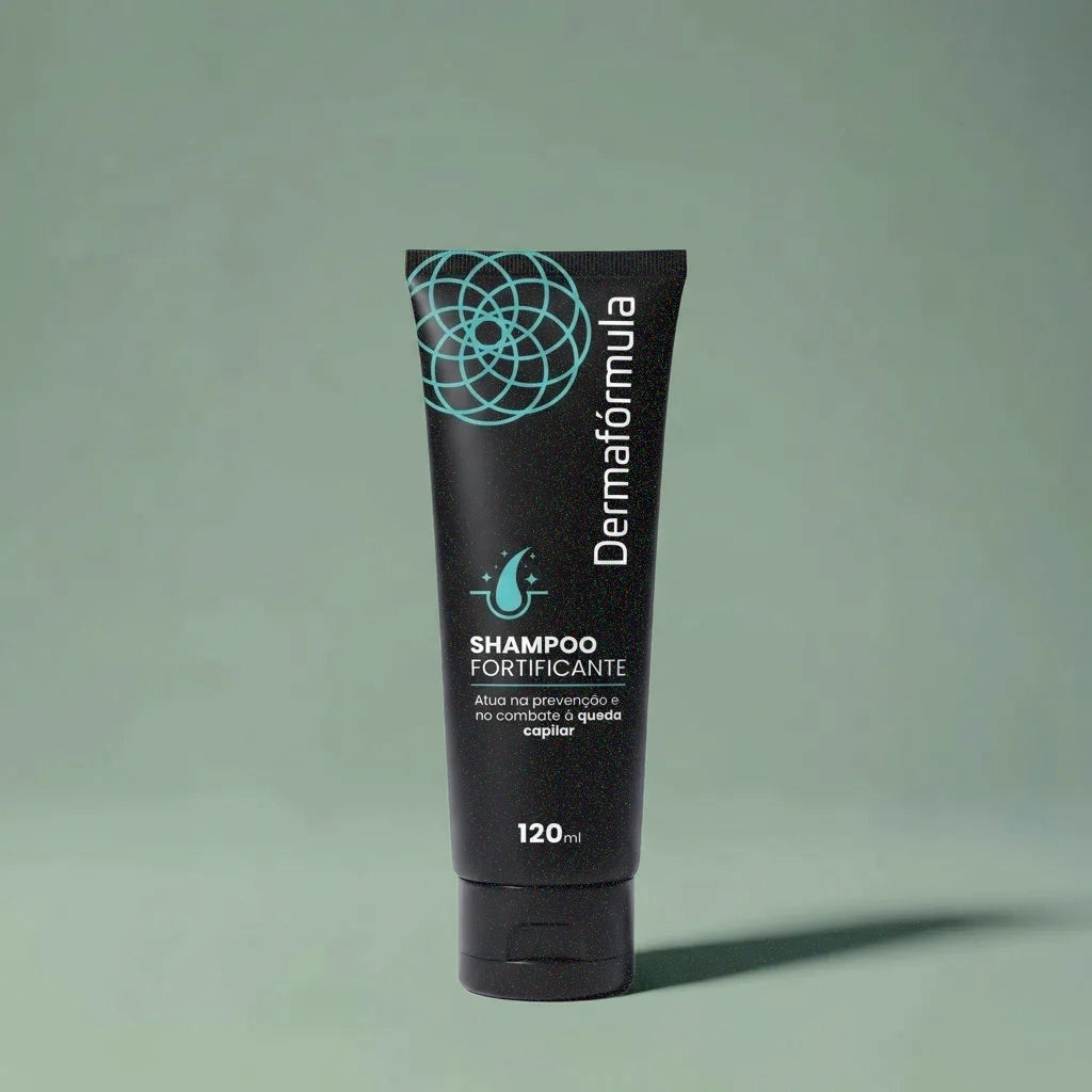 Shampoo fortificante, que atua na prenvenção e combater à queda capilar, manipulado na Dermafórmula, a Melhor Farmácia de Manipulação na Baixada Santista.