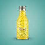 Dermafórmula — Calda Corporal Para Banho - Maracujá — ✅ Pele macia e sedosa ao toque — Saúde sob medida. Bem-estar autoral. — fundo colorido