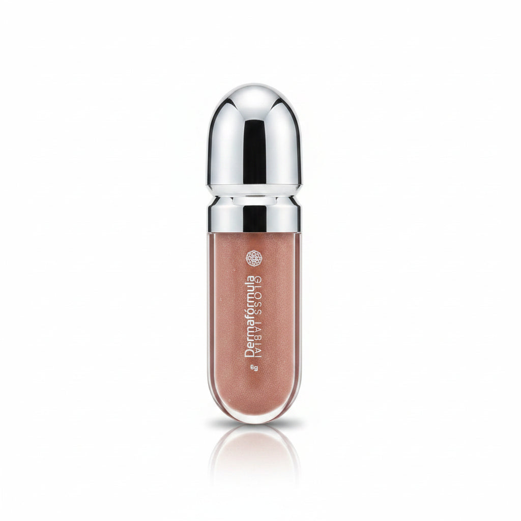 Dermafórmula — Derma Gloss Inspired Kiko Cor 1  — ✅ Lábios profundamente hidratados e nutridos — Saúde sob medida. Bem-estar autoral. — fundo branco