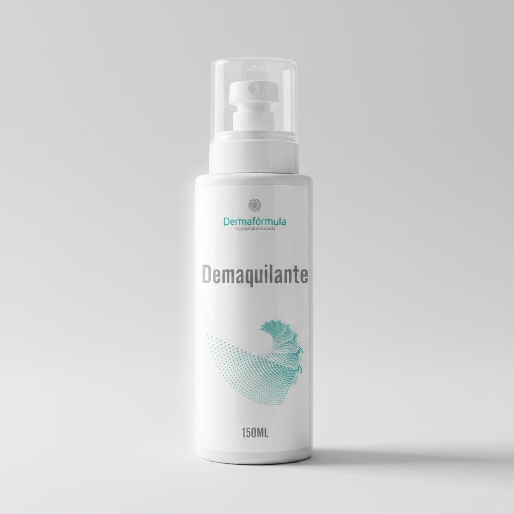 Dermafórmula — Derma Skin Care Demaquilante — ✅ Auxilia na remoção suave e eficaz da maquiagem diária — Saúde sob medida. Bem-estar autoral. — fundo branco