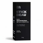 Dermafórmula — Stick Beau NUDE BE30 — ✅ Proporciona alta proteção solar contra UVA e UVB ✅ Uniformiza o tom da pele com efeito natural e radiante ✅ Promove hidratação profunda e duradoura ✅ Contribui para a prevenção do envelhecimento precoce ✅ Oferece praticidade e facilidade na aplicação diária — Saúde sob medida. Bem-estar autoral. — fundo branco